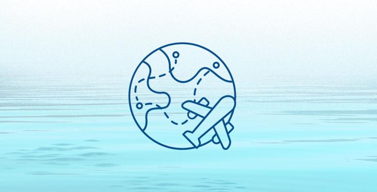 tourism and cultural exchanges icon